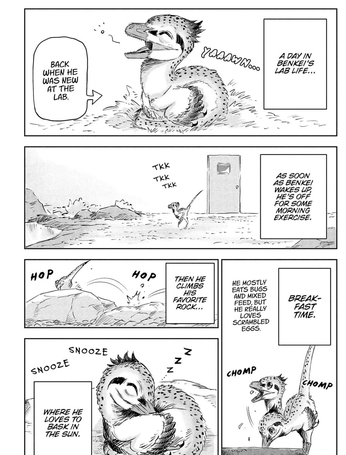 Read Dinosaur Sanctuary chapter 33.5 image 14 on Lezhin