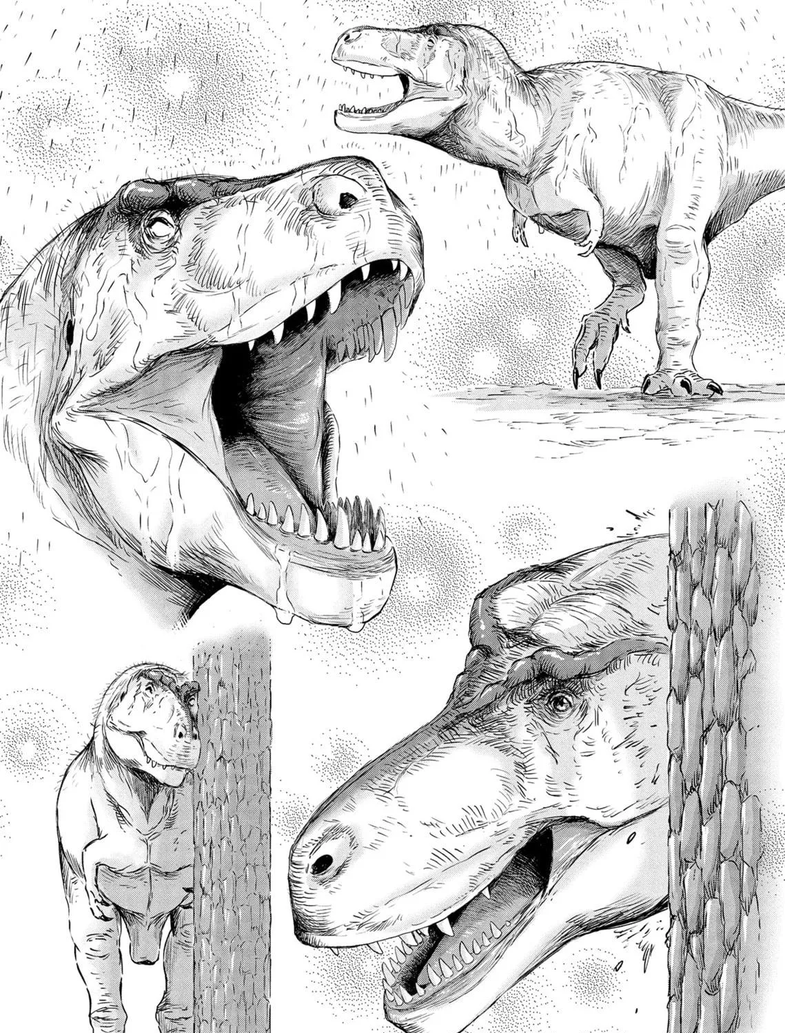 Read Dinosaur Sanctuary chapter 33.5 image 4 on Lezhin