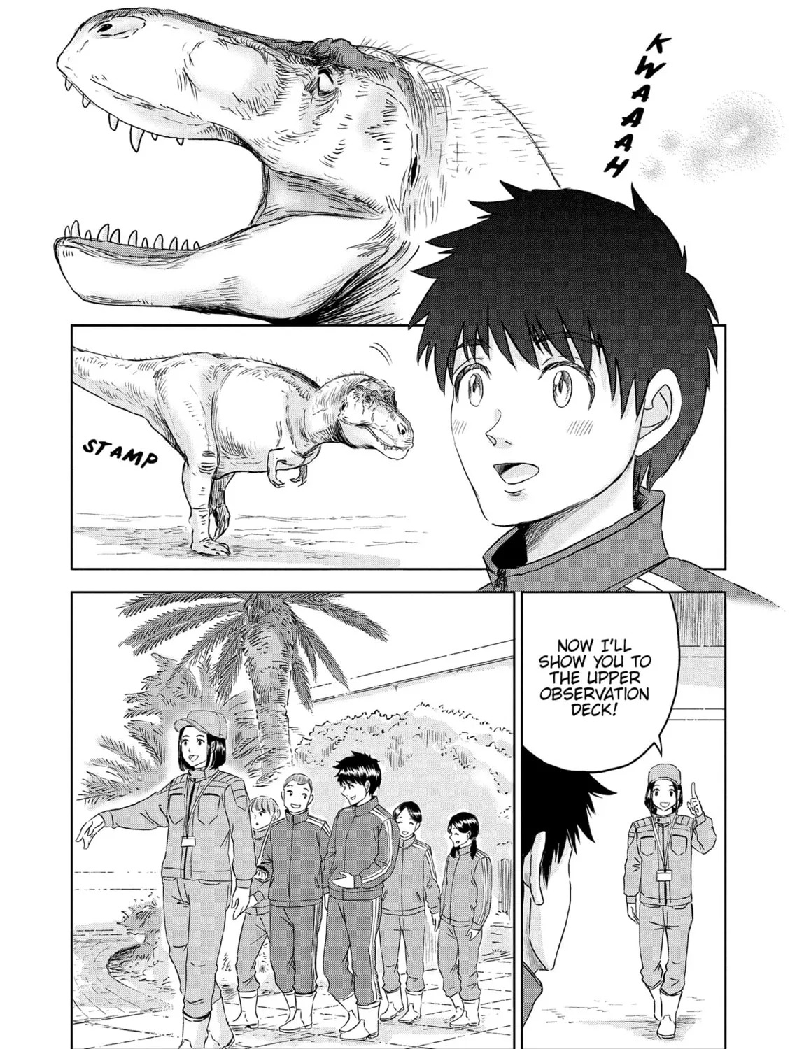 Read Dinosaur Sanctuary chapter 33.5 image 6 on Lezhin