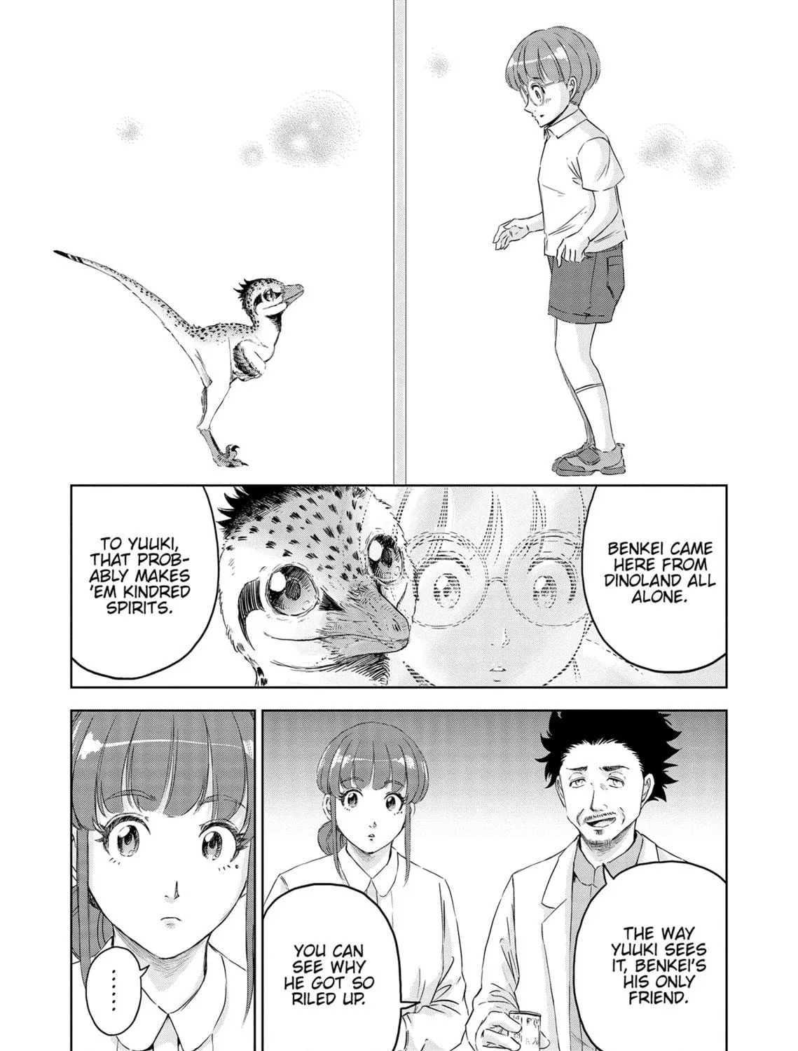 Read Dinosaur Sanctuary chapter 33 image 10 on Lezhin
