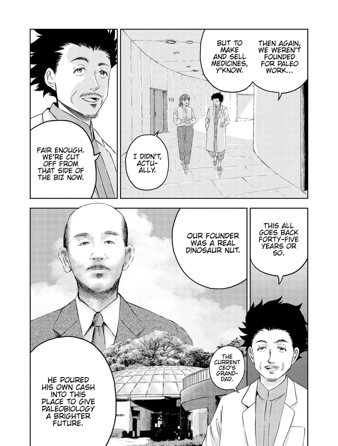 Read Dinosaur Sanctuary chapter 33 image 2 on Lezhin