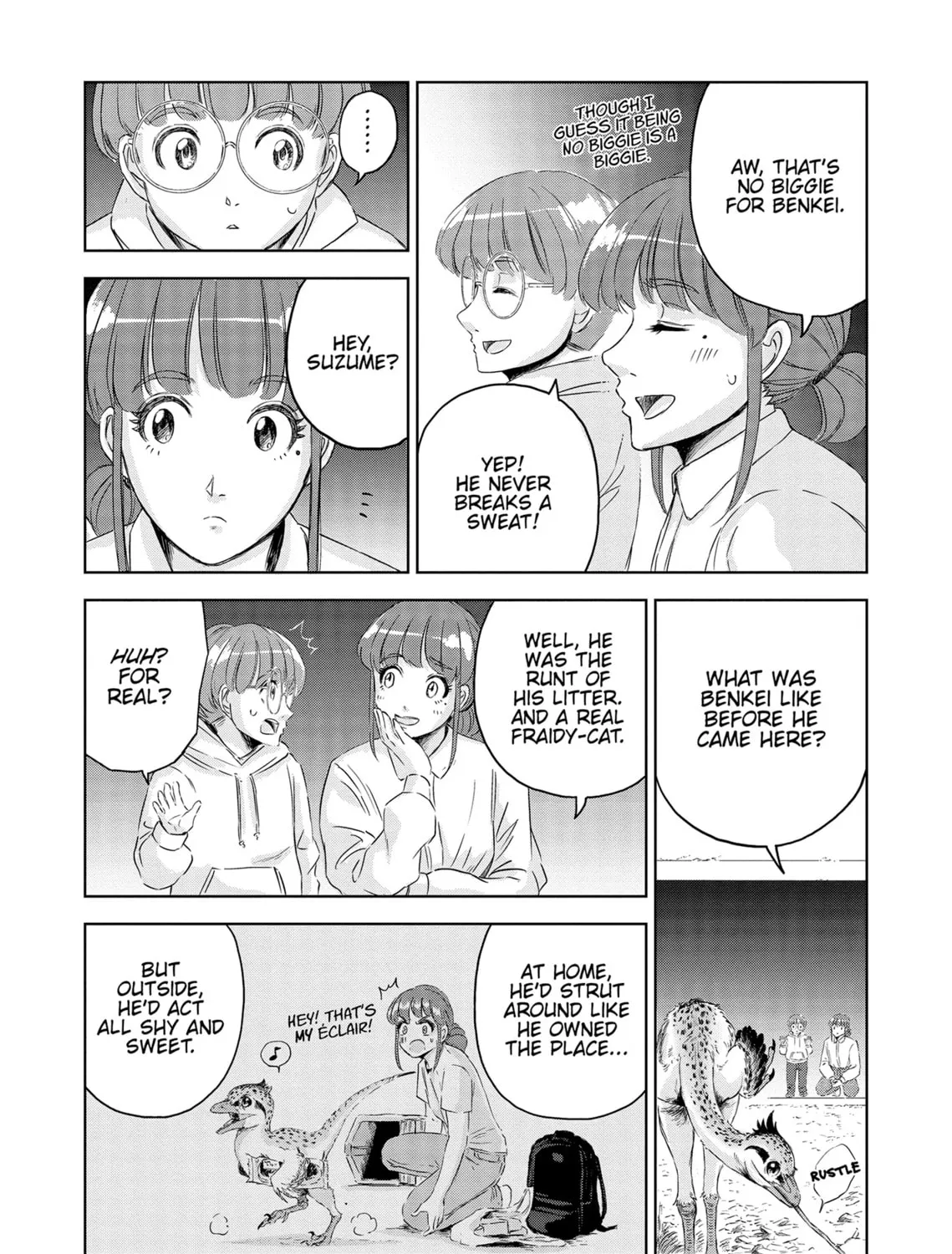 Read Dinosaur Sanctuary chapter 33 image 32 on Lezhin