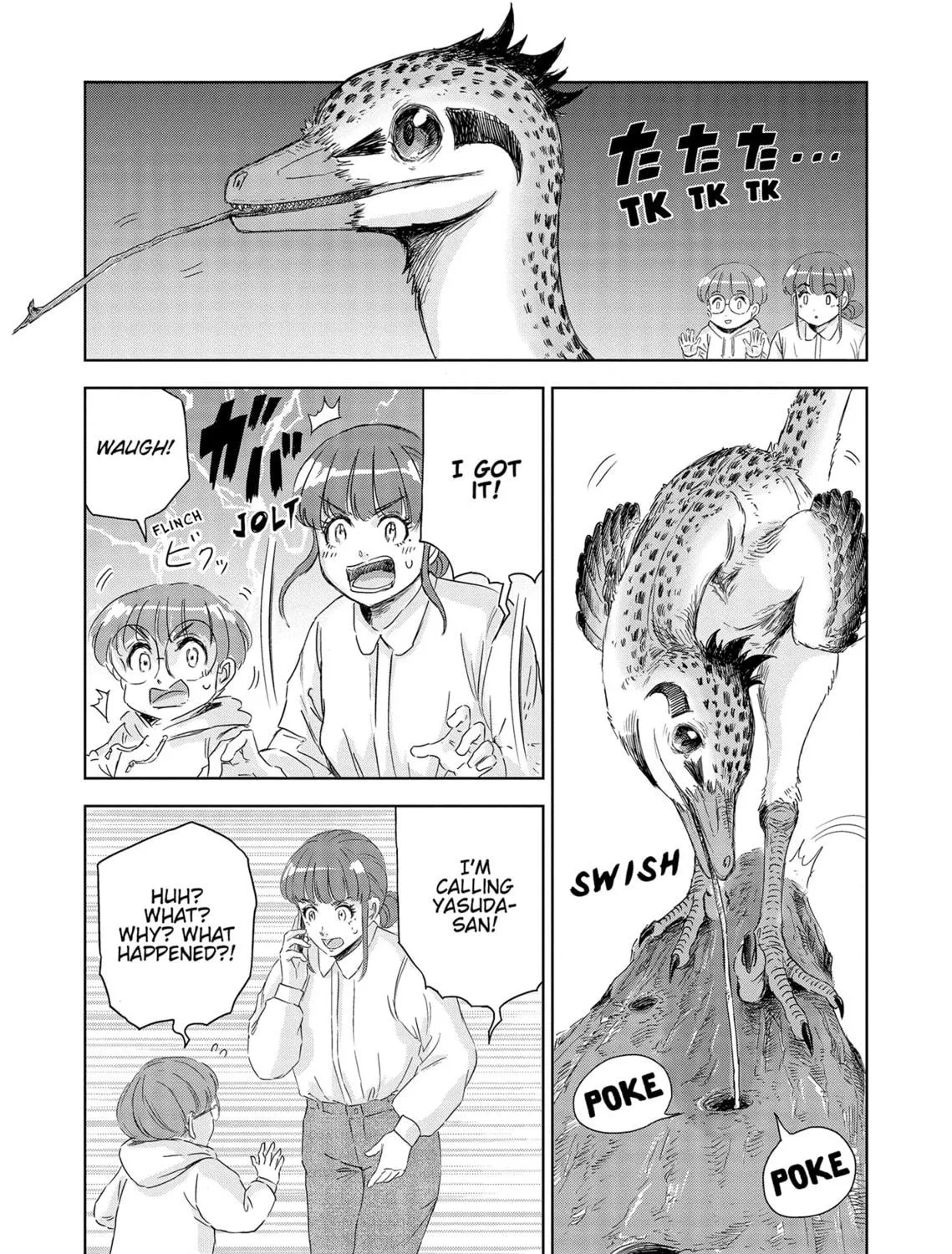Read Dinosaur Sanctuary chapter 33 image 38 on Lezhin