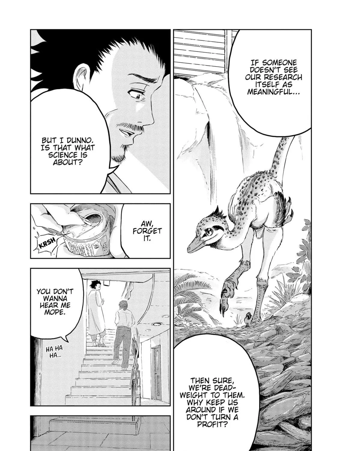 Read Dinosaur Sanctuary chapter 33 image 4 on Lezhin