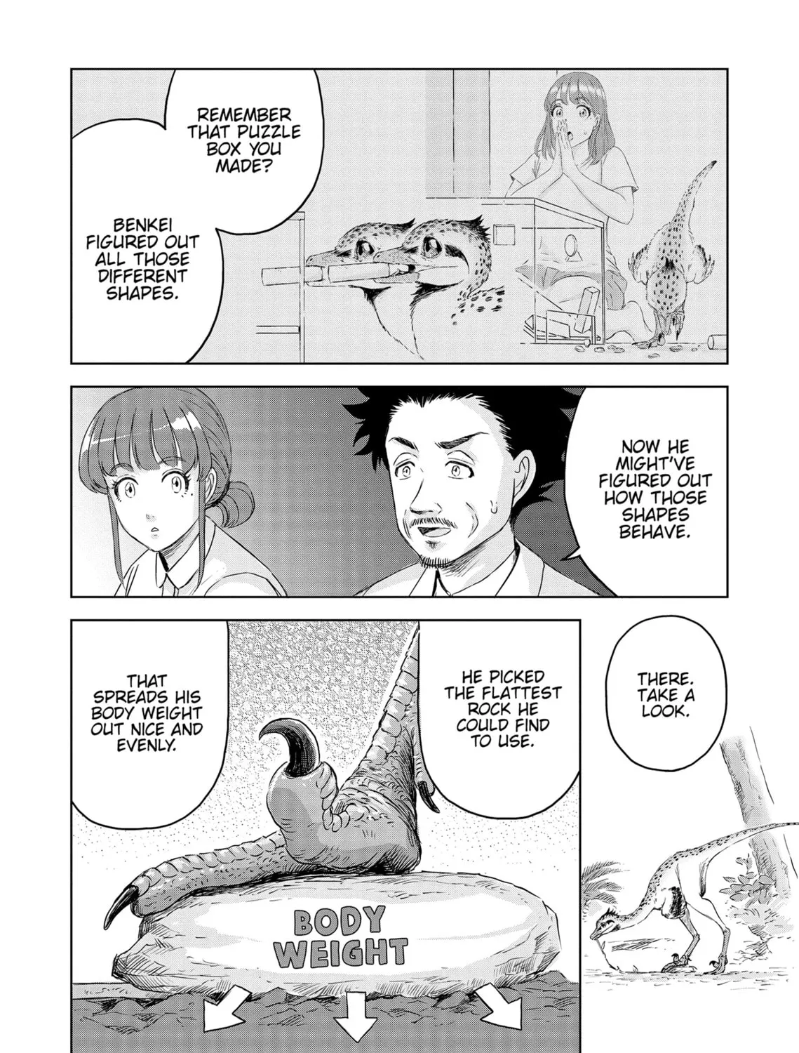 Read Dinosaur Sanctuary chapter 33 image 44 on Lezhin