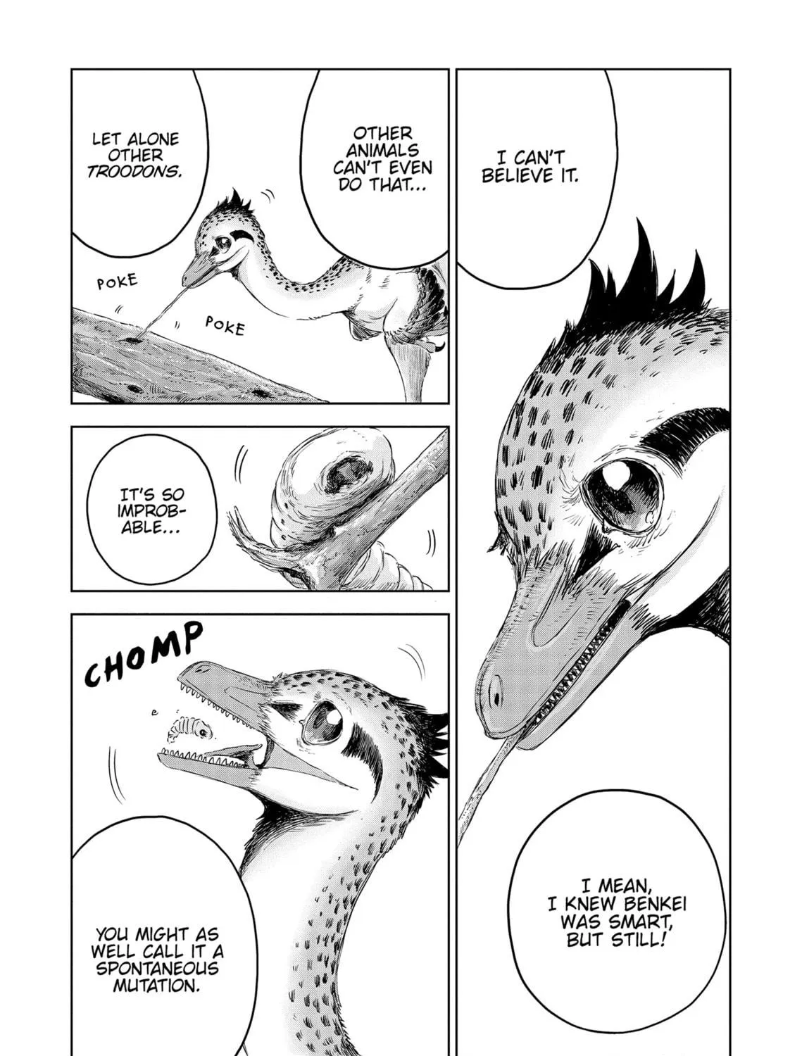 Read Dinosaur Sanctuary chapter 33 image 46 on Lezhin