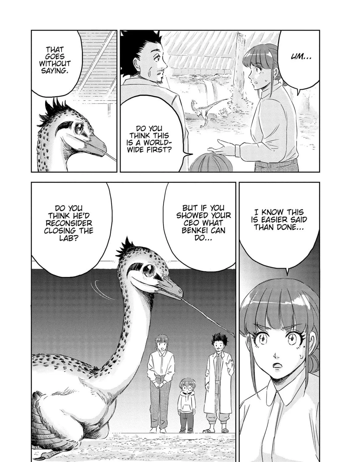 Read Dinosaur Sanctuary chapter 33 image 48 on Lezhin