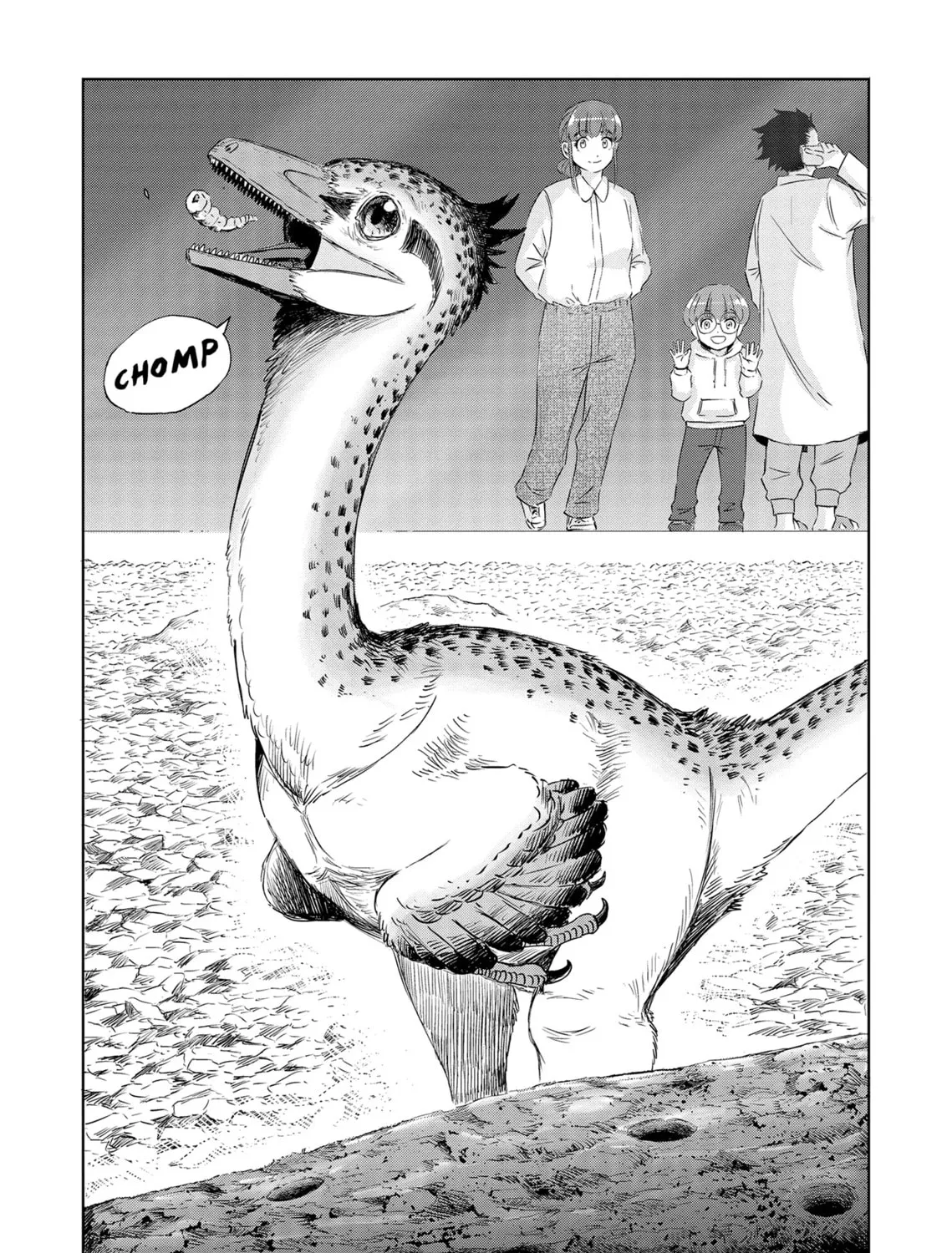 Read Dinosaur Sanctuary chapter 33 image 54 on Lezhin