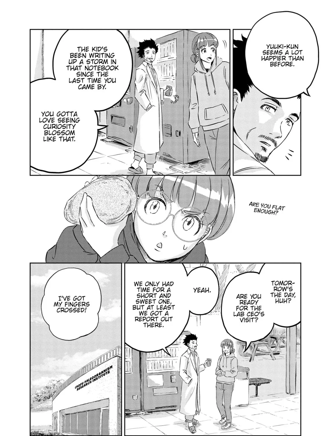 Read Dinosaur Sanctuary chapter 34 image 2 on Lezhin
