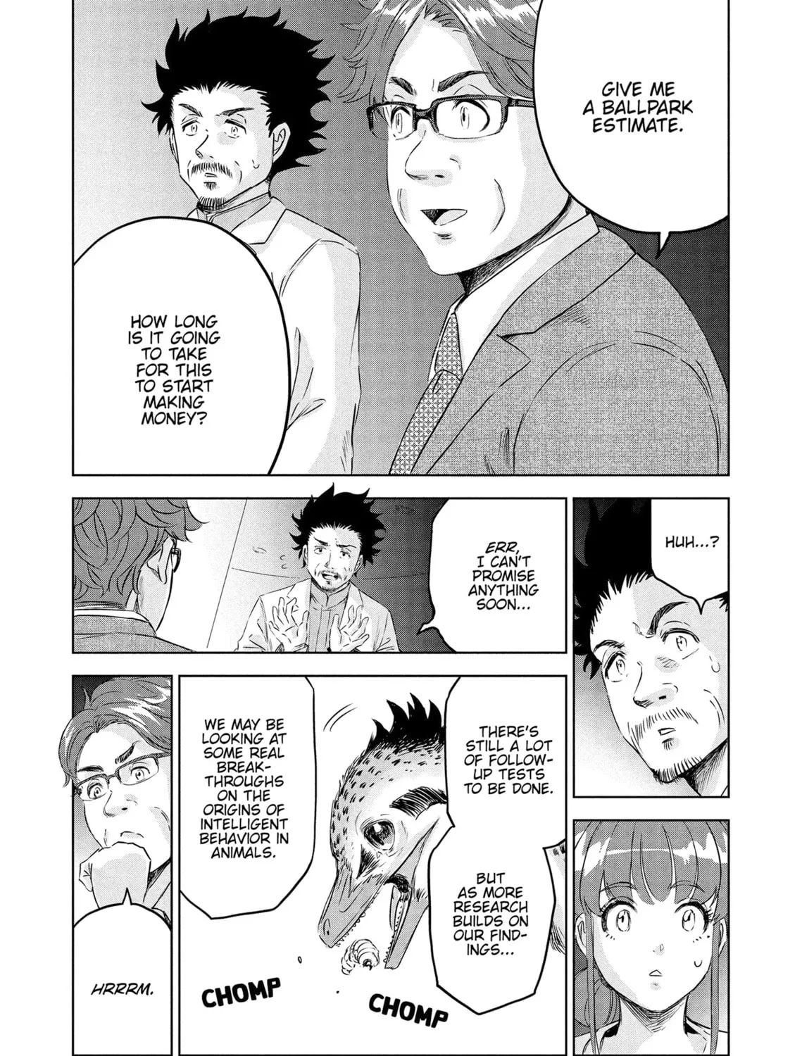 Read Dinosaur Sanctuary chapter 34 image 24 on Lezhin
