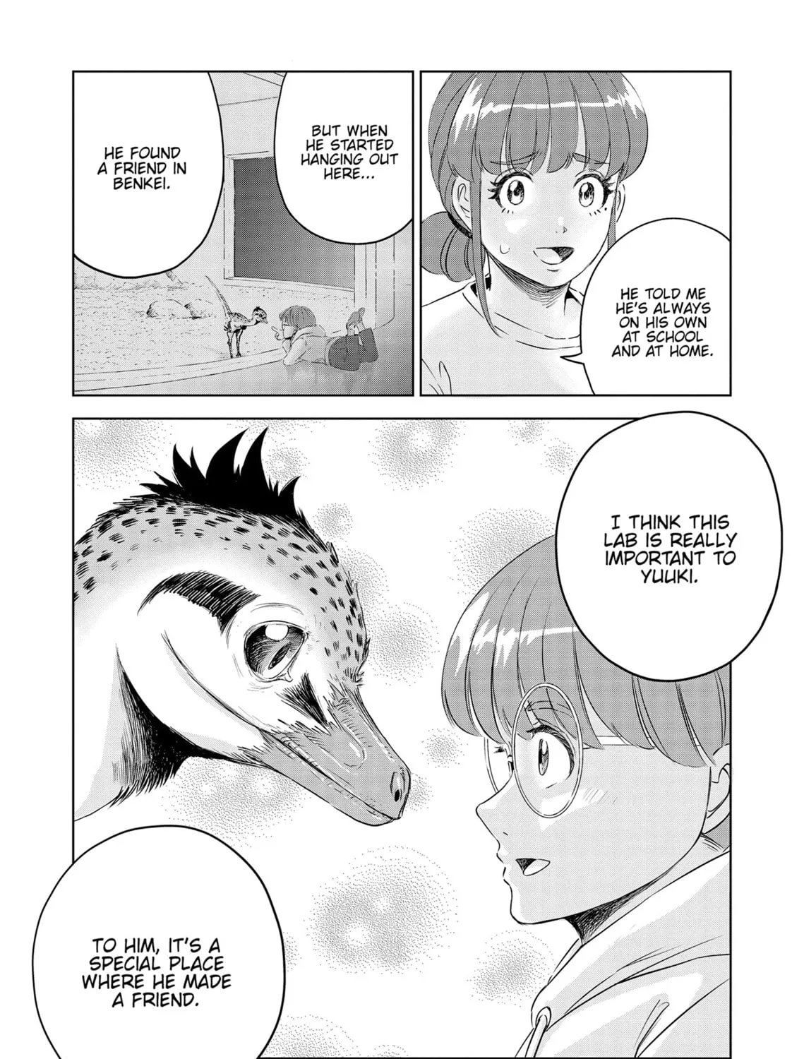 Read Dinosaur Sanctuary chapter 34 image 40 on Lezhin