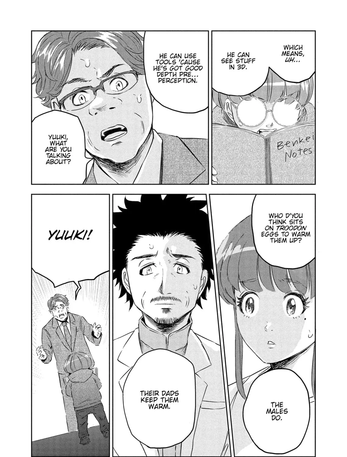 Read Dinosaur Sanctuary chapter 34 image 44 on Lezhin