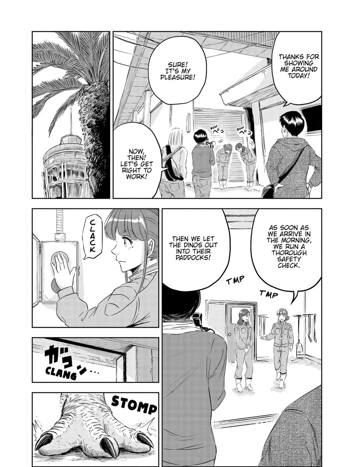 Read Dinosaur Sanctuary chapter 35 image 12 on Lezhin