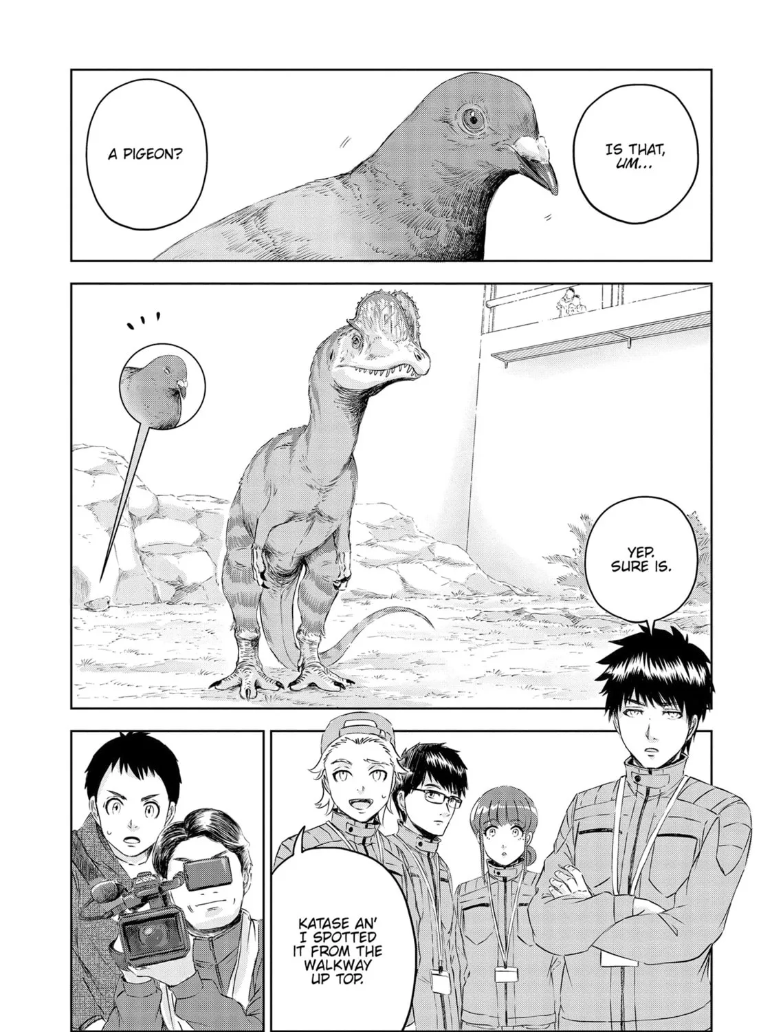 Read Dinosaur Sanctuary chapter 35 image 36 on Lezhin