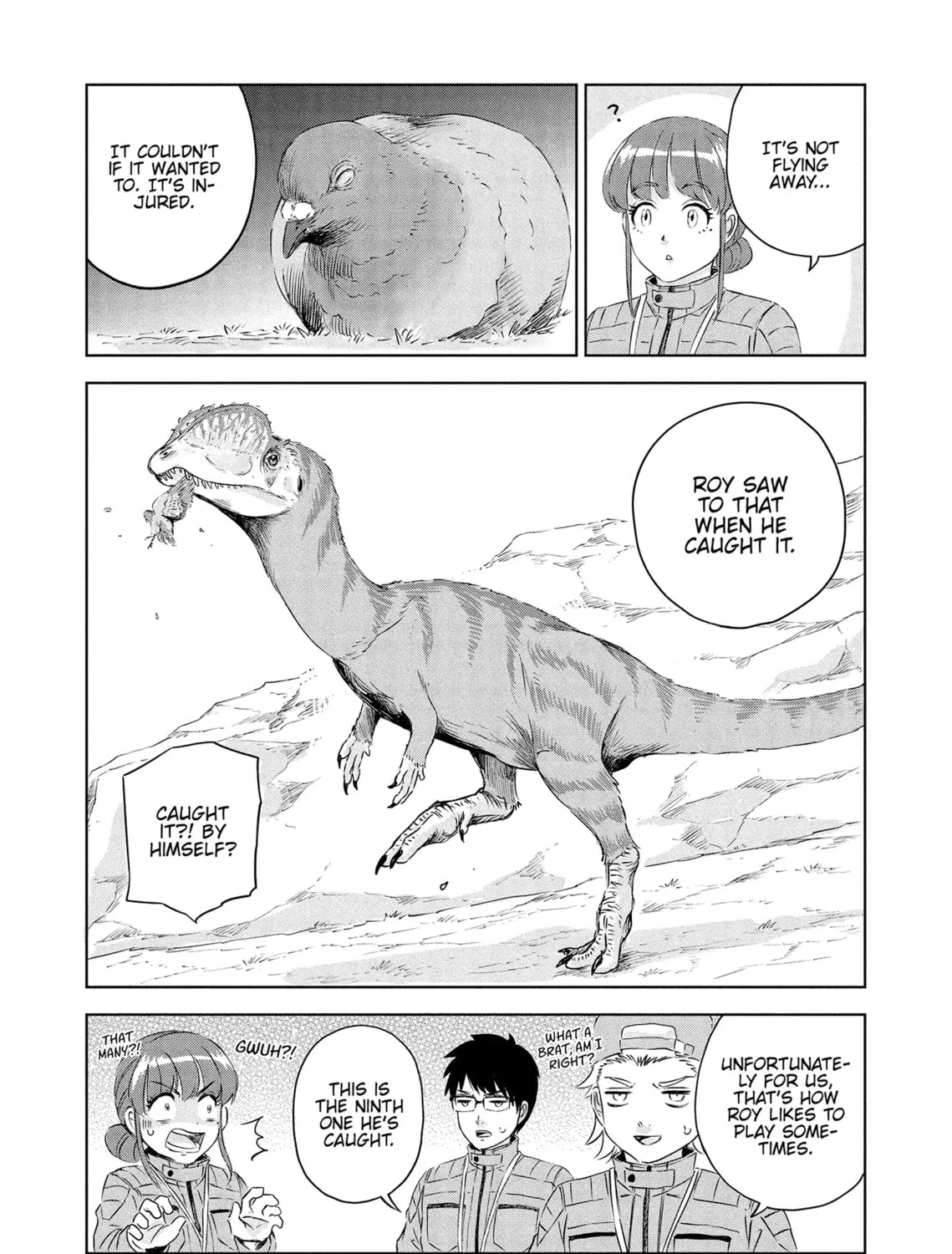 Read Dinosaur Sanctuary chapter 35 image 38 on Lezhin