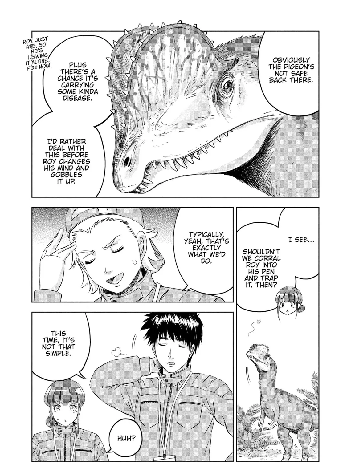 Read Dinosaur Sanctuary chapter 35 image 40 on Lezhin