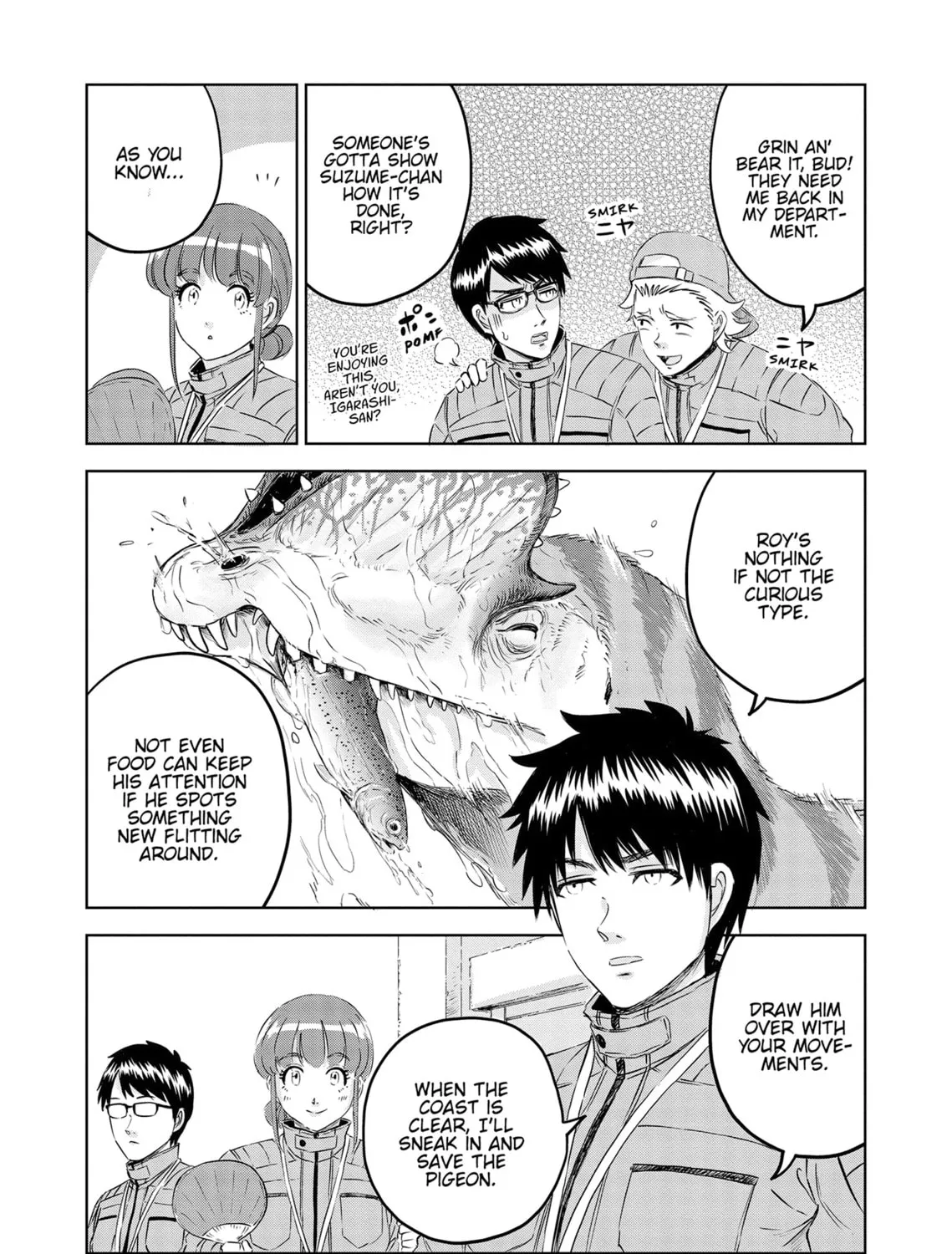 Read Dinosaur Sanctuary chapter 35 image 48 on Lezhin