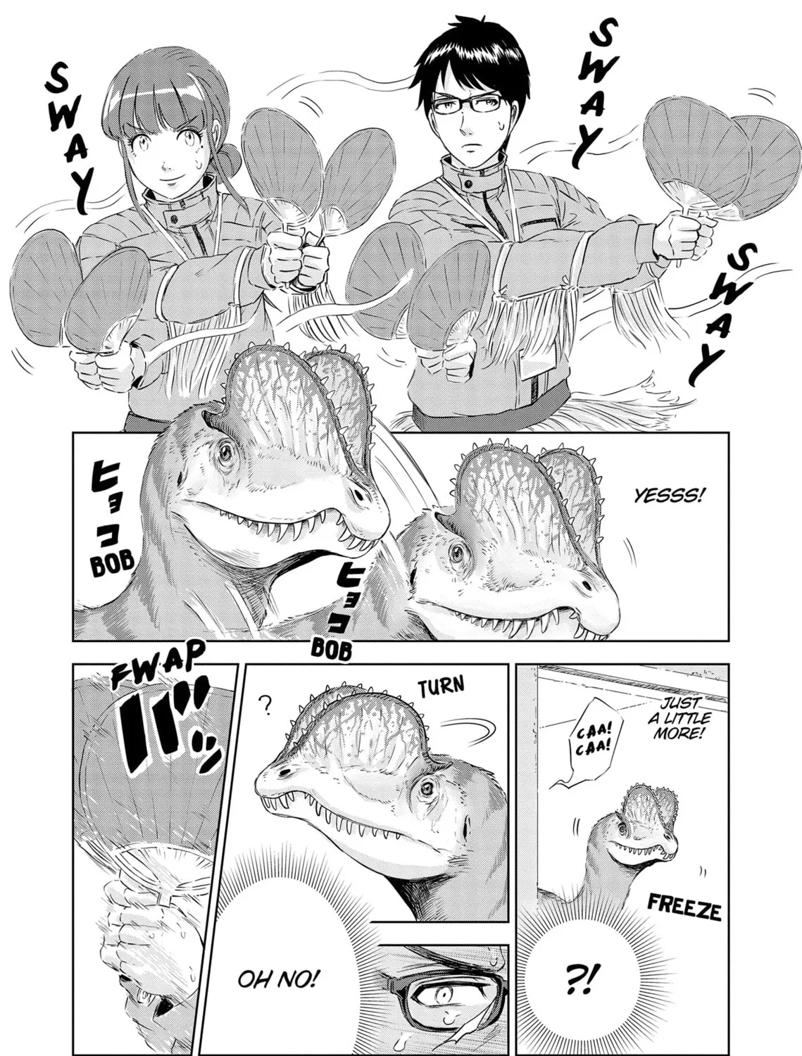 Read Dinosaur Sanctuary chapter 35 image 58 on Lezhin