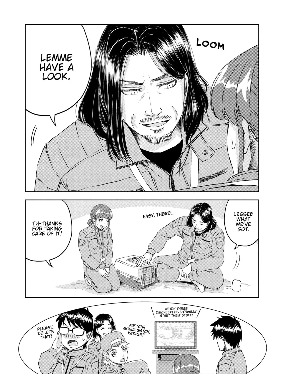 Read Dinosaur Sanctuary chapter 35 image 70 on Lezhin