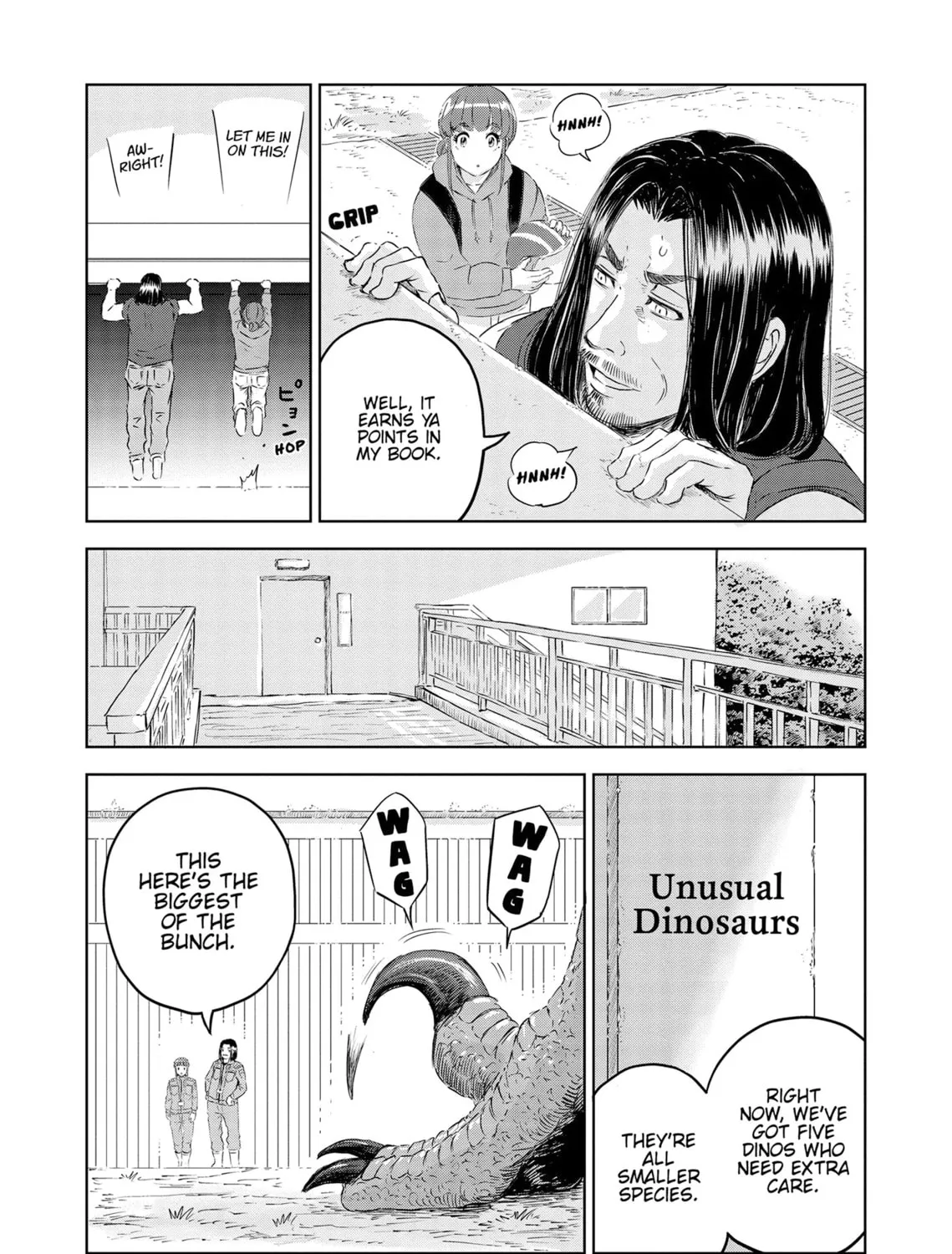 Read Dinosaur Sanctuary chapter 36 image 12 on Lezhin