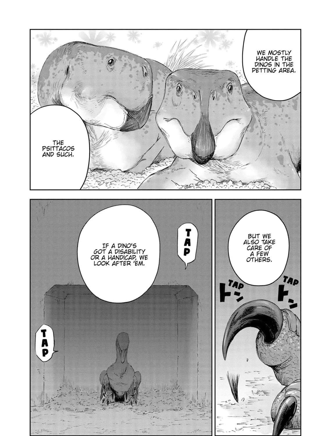 Read Dinosaur Sanctuary chapter 36 image 2 on Lezhin