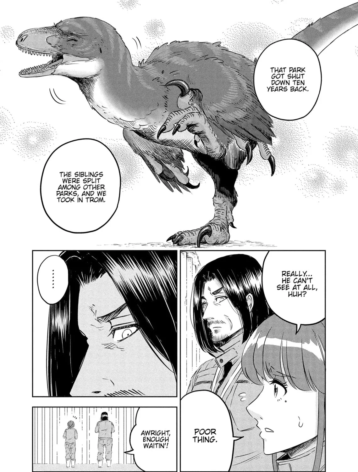 Read Dinosaur Sanctuary chapter 36 image 22 on Lezhin