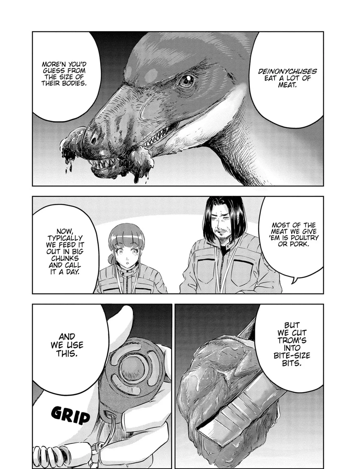 Read Dinosaur Sanctuary chapter 36 image 26 on Lezhin