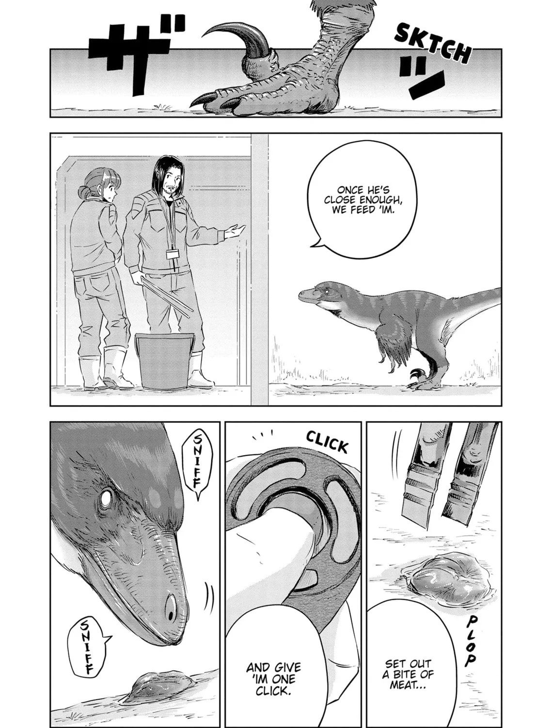 Read Dinosaur Sanctuary chapter 36 image 32 on Lezhin