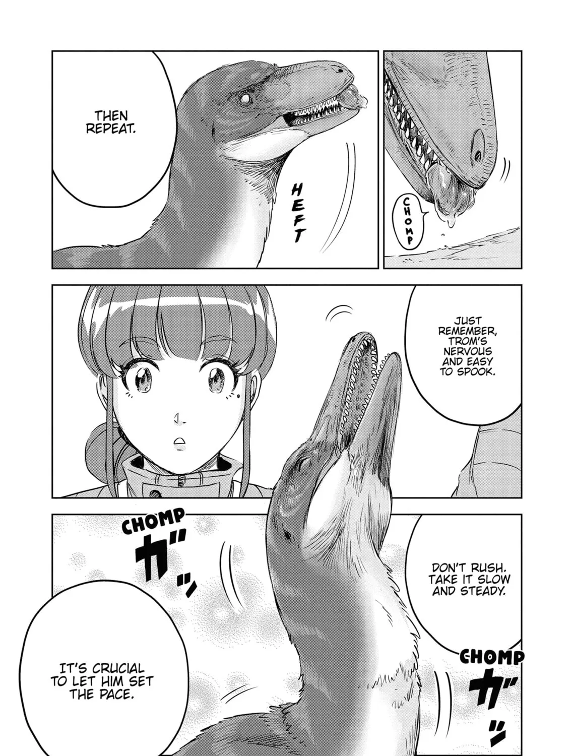 Read Dinosaur Sanctuary chapter 36 image 34 on Lezhin