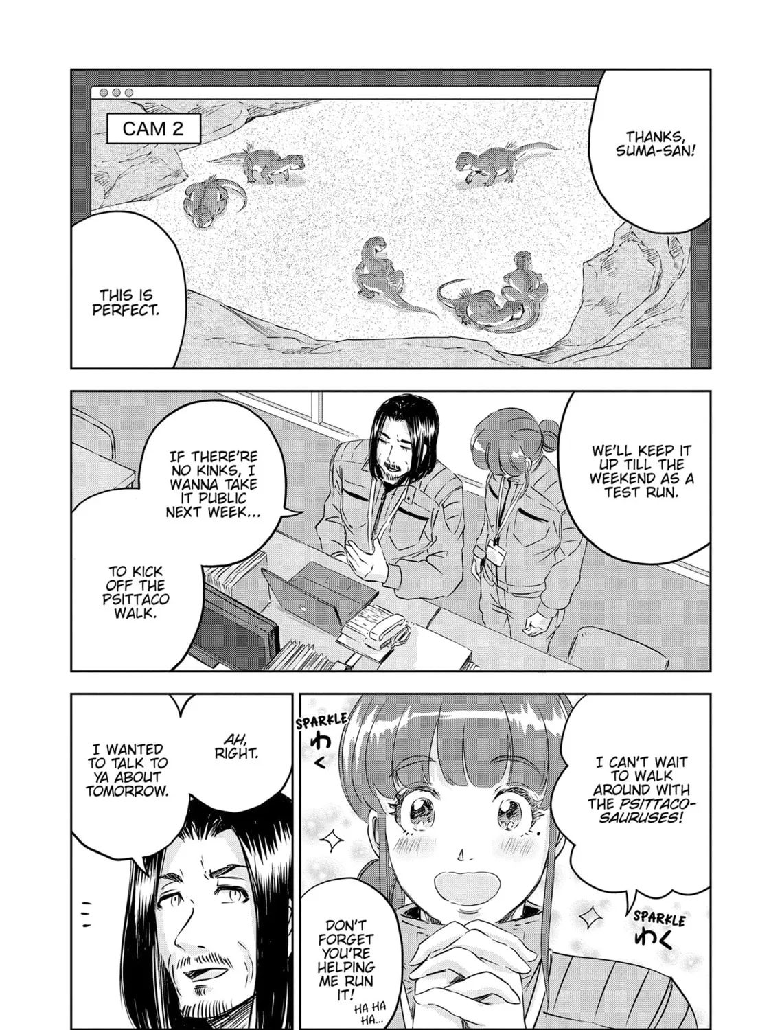 Read Dinosaur Sanctuary chapter 36 image 38 on Lezhin