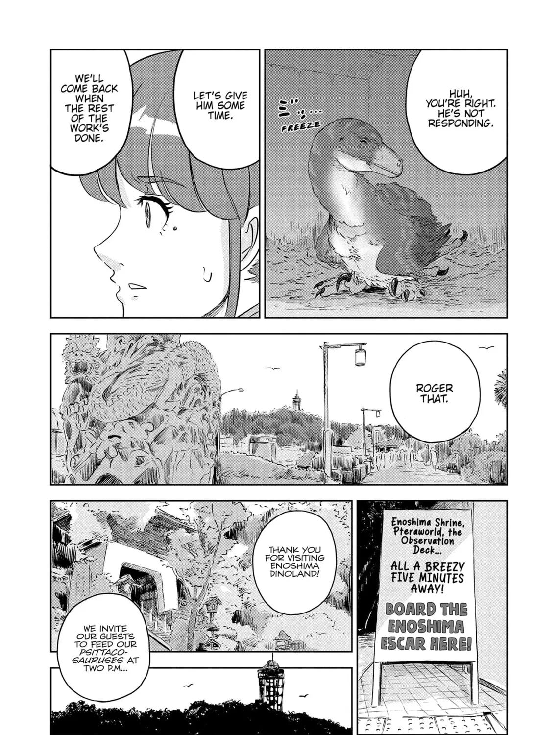 Read Dinosaur Sanctuary chapter 36 image 50 on Lezhin