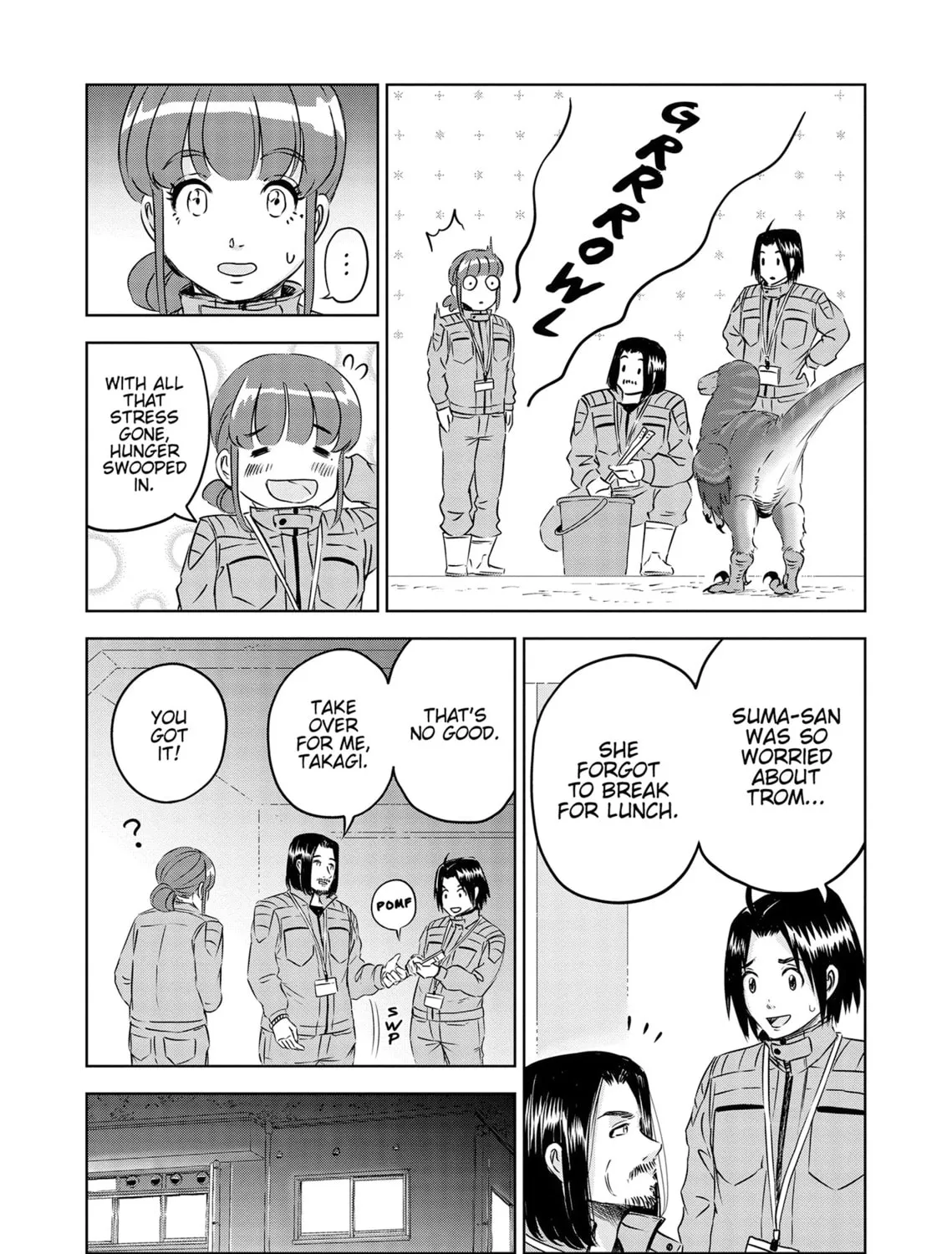 Read Dinosaur Sanctuary chapter 37 image 16 on Lezhin