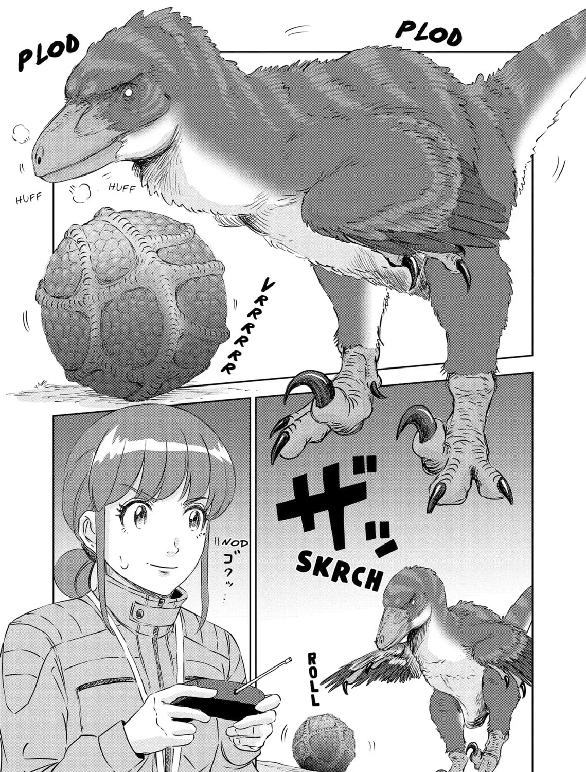 Read Dinosaur Sanctuary chapter 37 image 32 on Lezhin