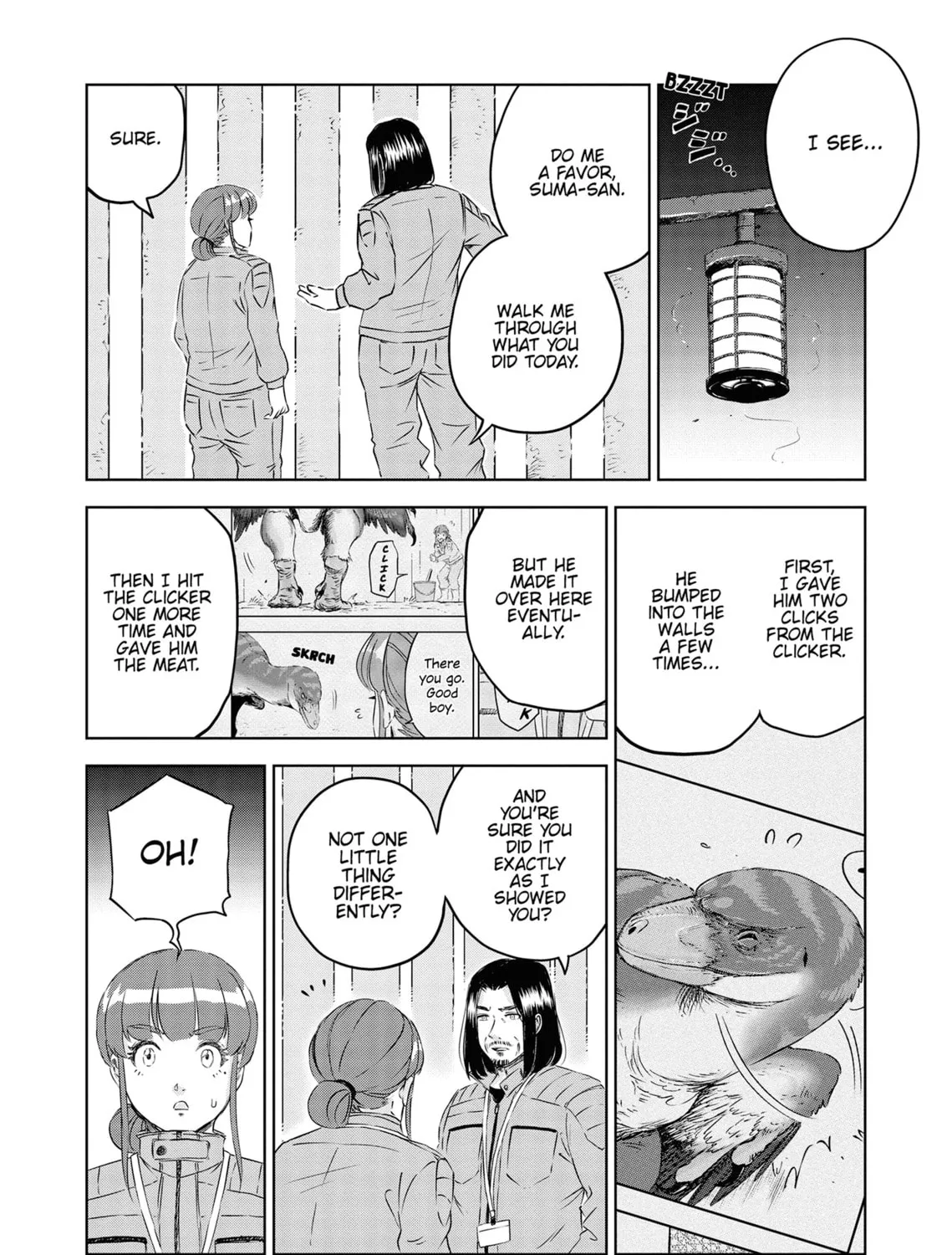 Read Dinosaur Sanctuary chapter 37 image 4 on Lezhin