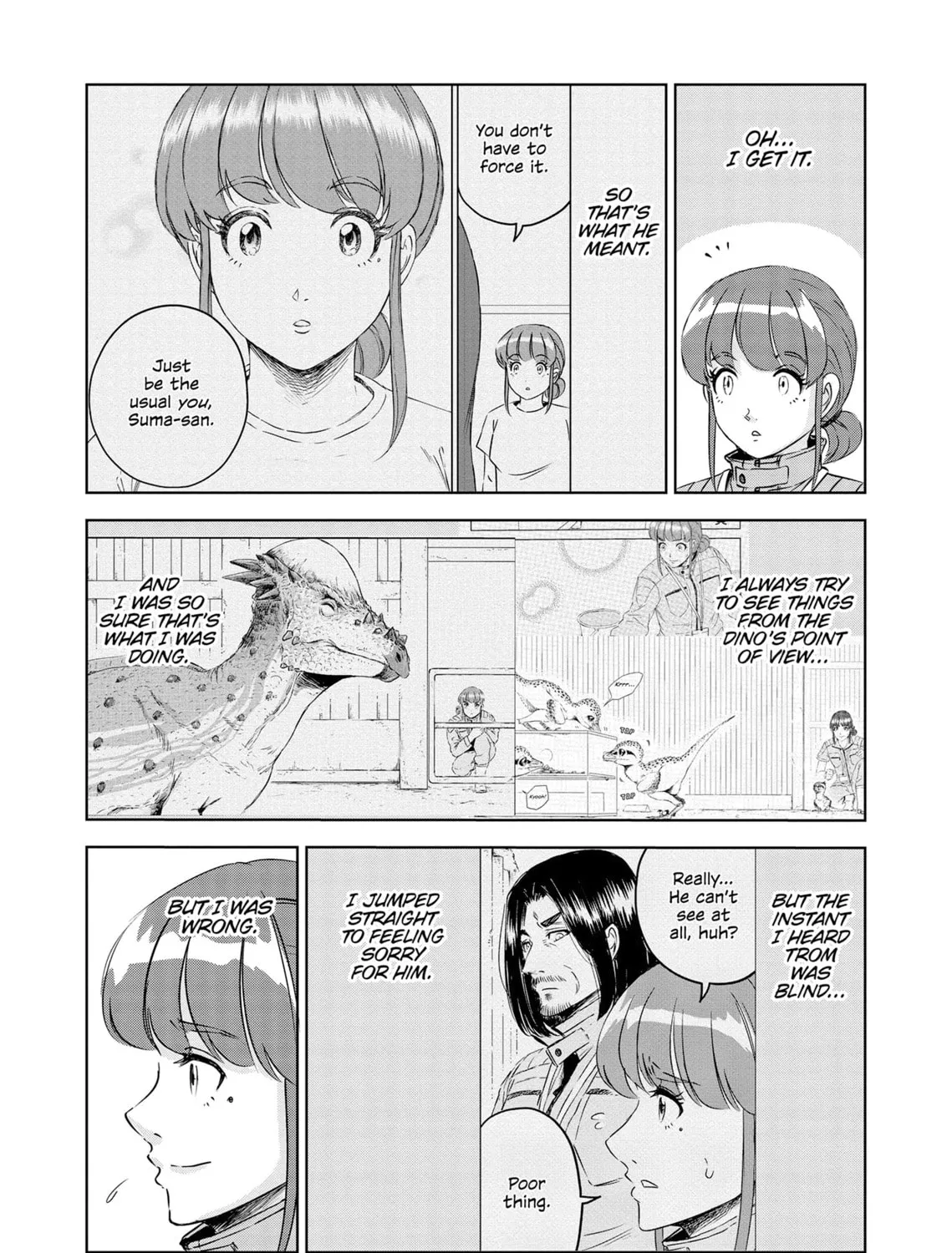 Read Dinosaur Sanctuary chapter 37 image 52 on Lezhin