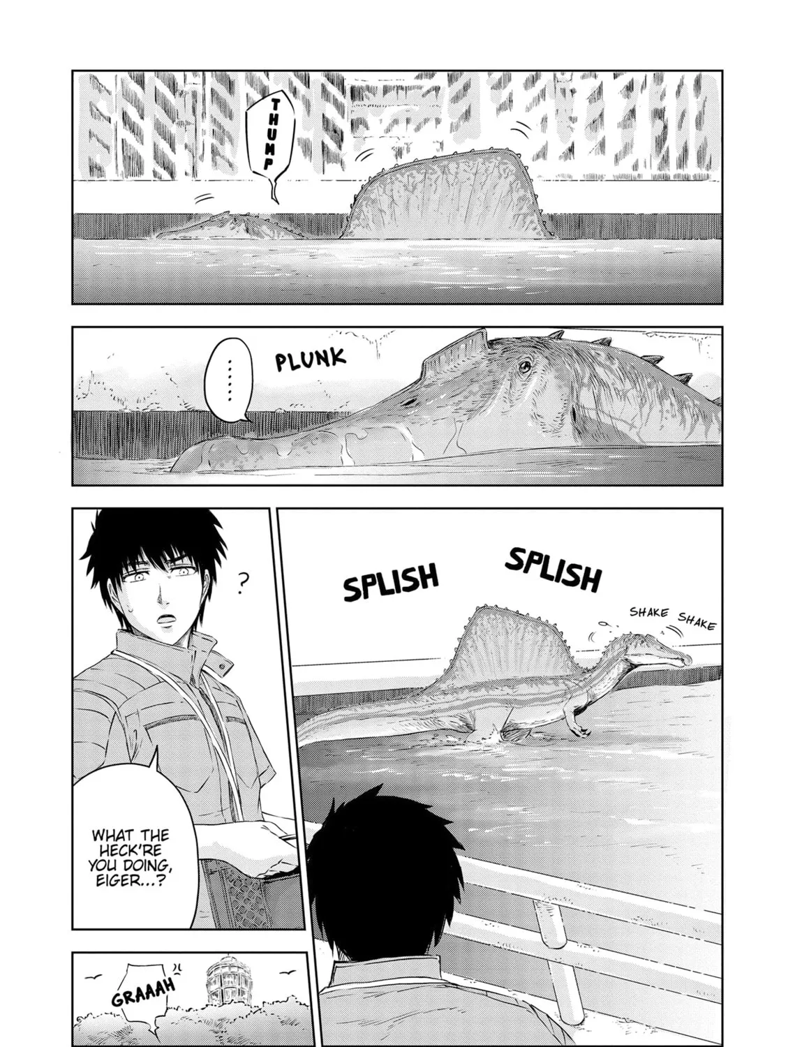 Read Dinosaur Sanctuary chapter 38.5 image 14 on Lezhin