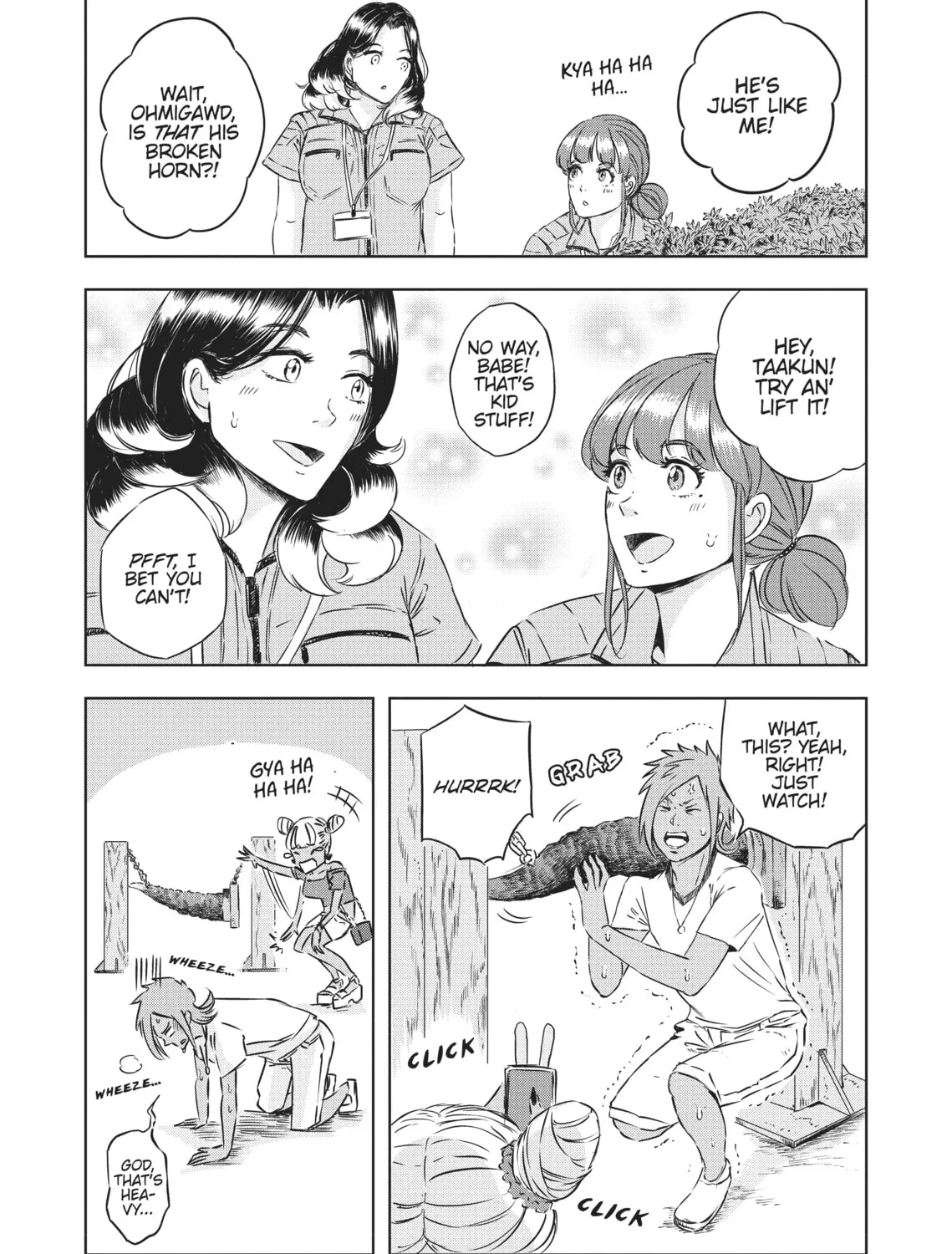 Read Dinosaur Sanctuary chapter 4 image 32 on Lezhin