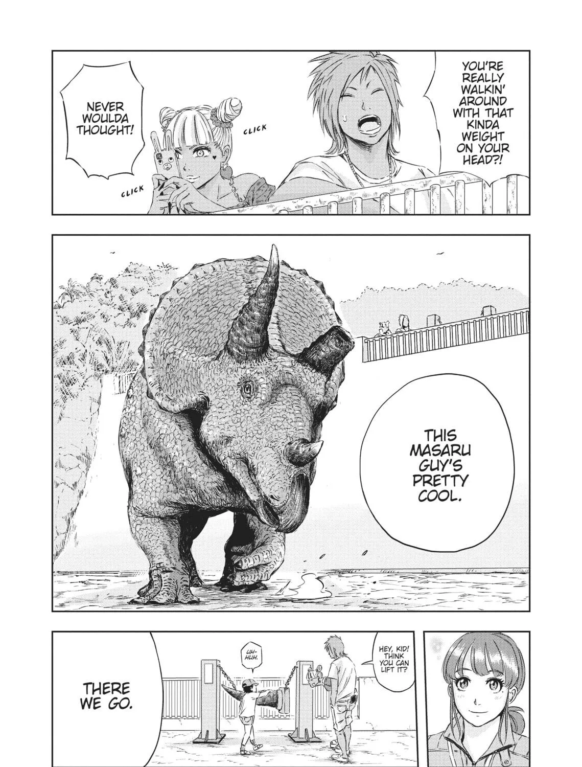 Read Dinosaur Sanctuary chapter 4 image 34 on Lezhin