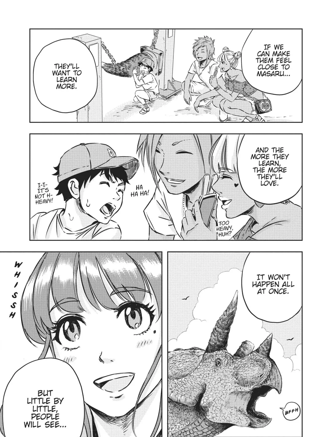 Read Dinosaur Sanctuary chapter 4 image 36 on Lezhin