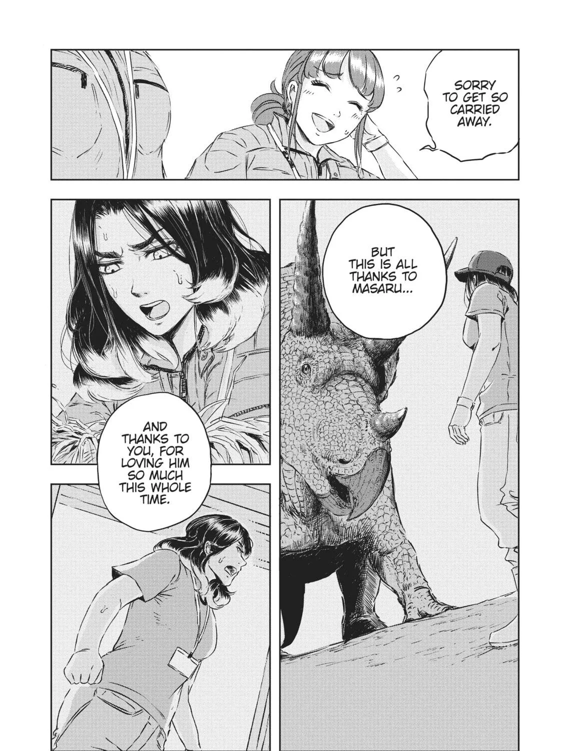 Read Dinosaur Sanctuary chapter 4 image 40 on Lezhin