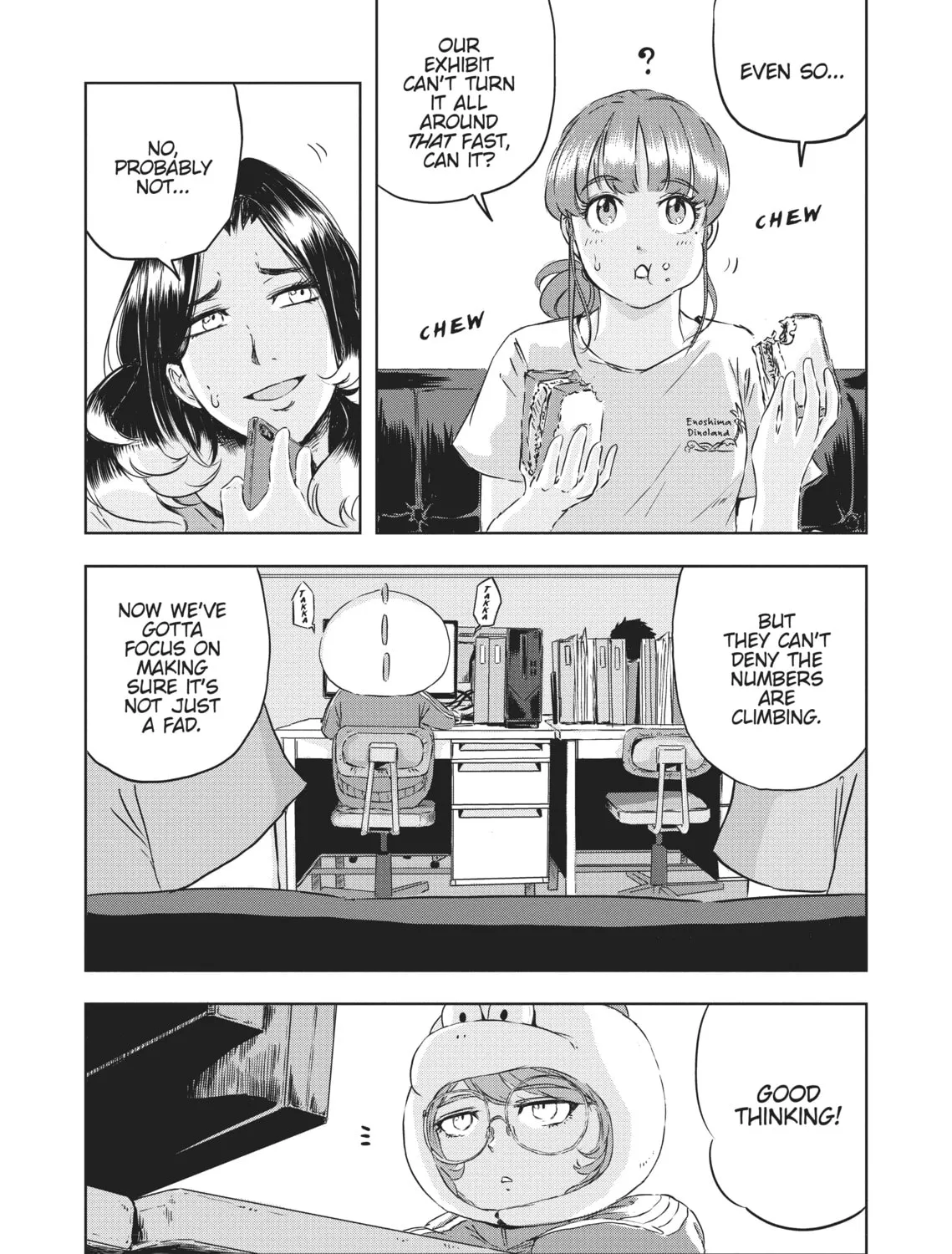 Read Dinosaur Sanctuary chapter 4 image 50 on Lezhin
