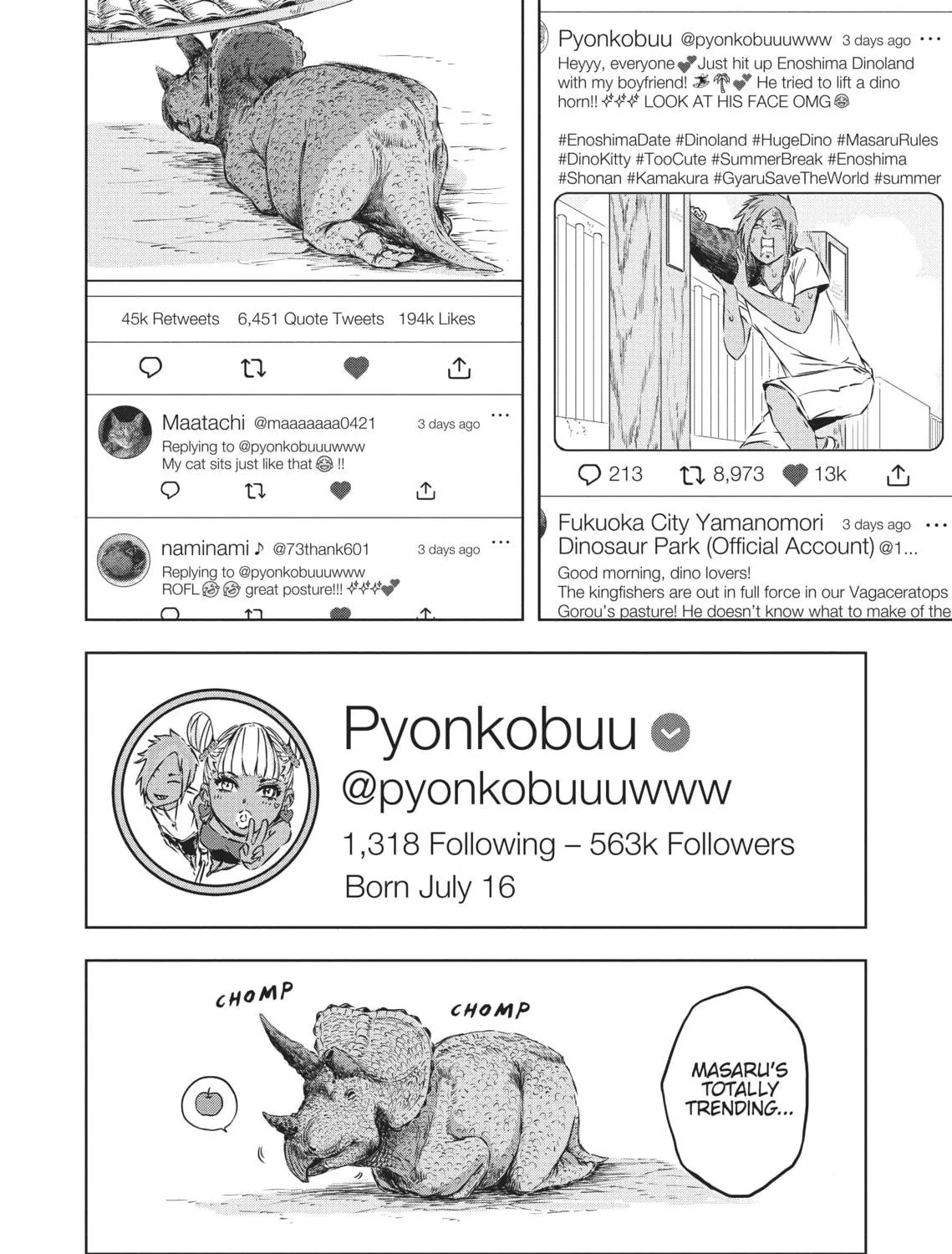 Read Dinosaur Sanctuary chapter 4 image 52 on Lezhin