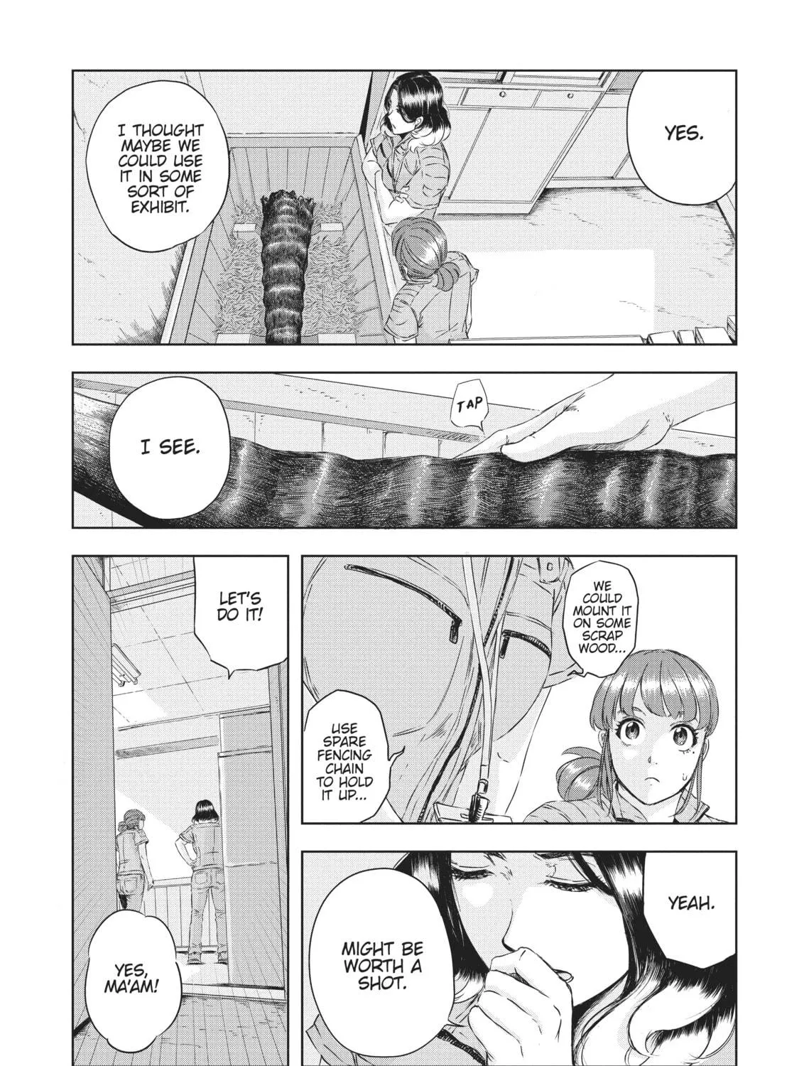 Read Dinosaur Sanctuary chapter 4 image 8 on Lezhin