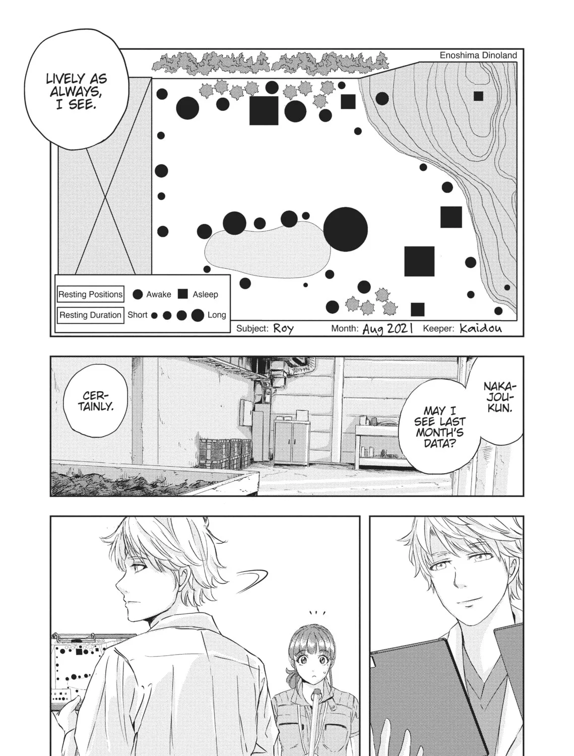 Read Dinosaur Sanctuary chapter 5 image 12 on Lezhin