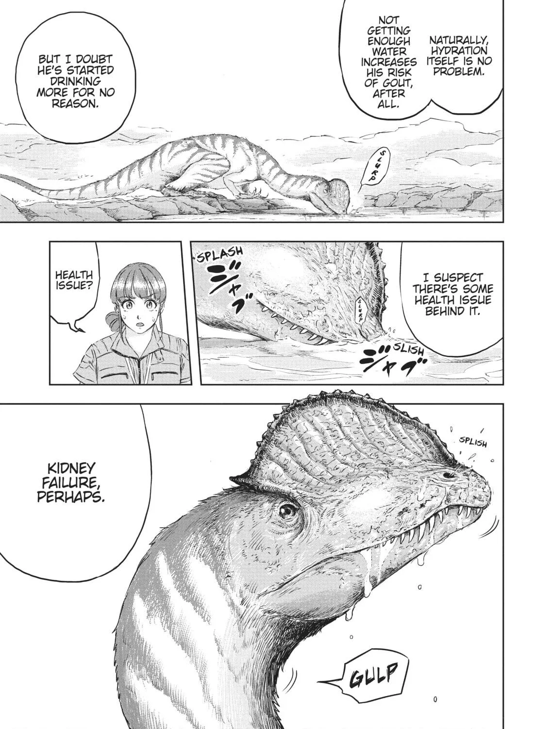 Read Dinosaur Sanctuary chapter 5 image 22 on Lezhin