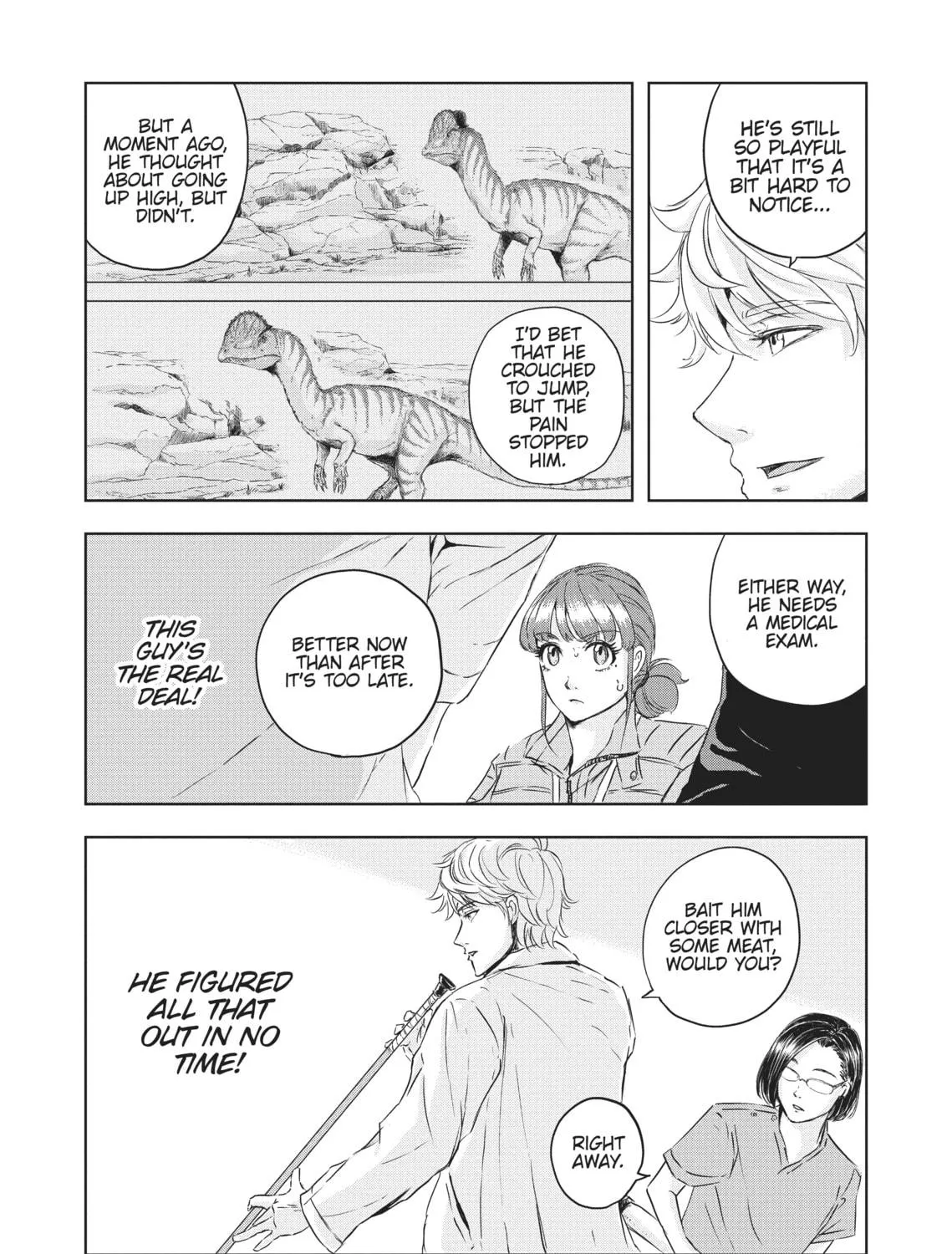 Read Dinosaur Sanctuary chapter 5 image 28 on Lezhin