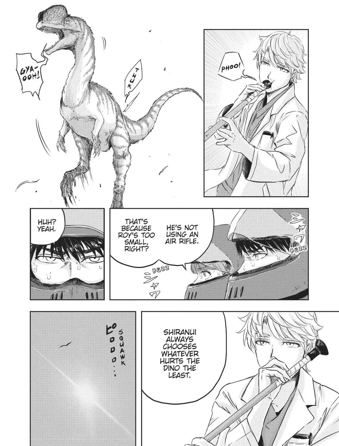 Read Dinosaur Sanctuary chapter 5 image 32 on Lezhin