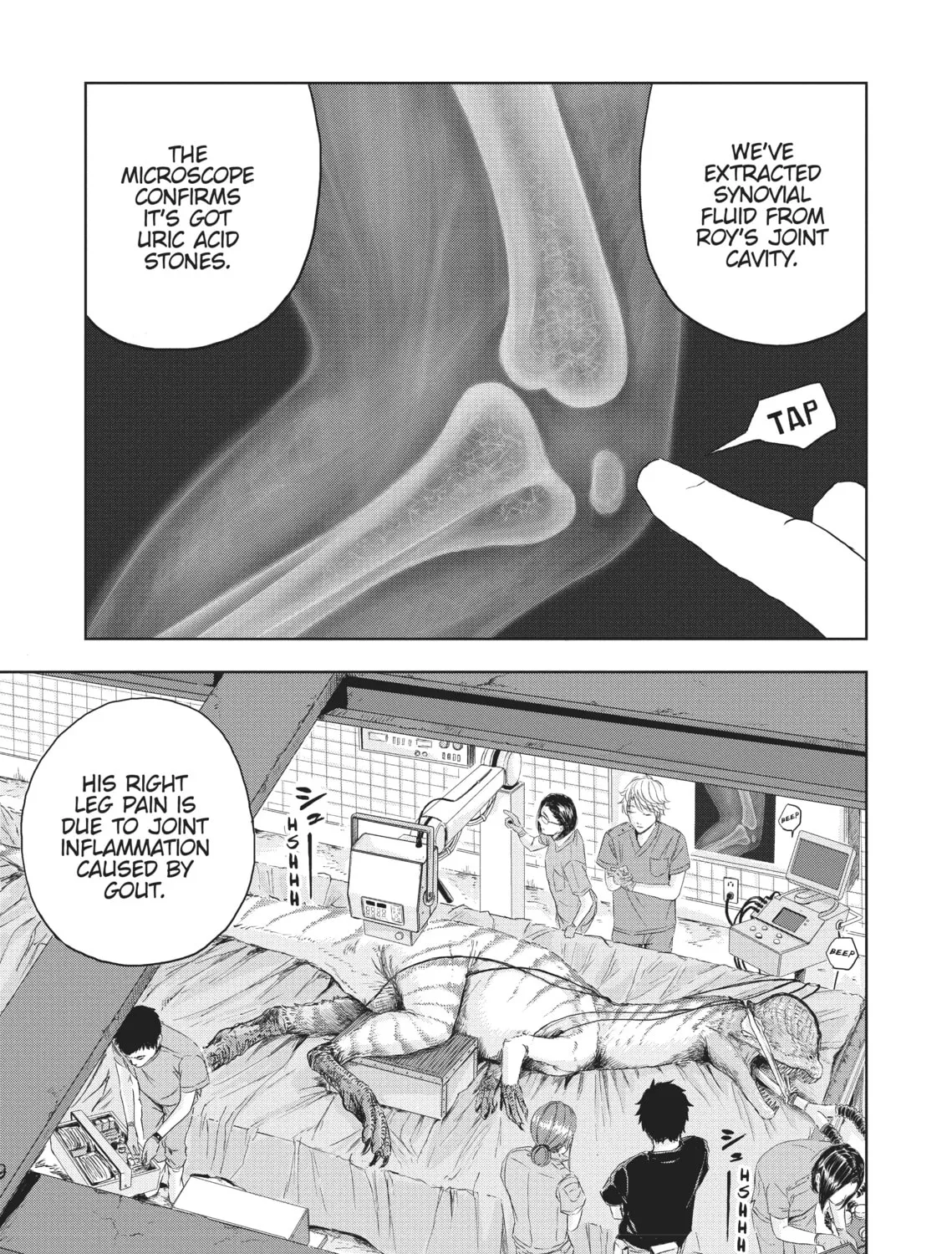 Read Dinosaur Sanctuary chapter 5 image 36 on Lezhin