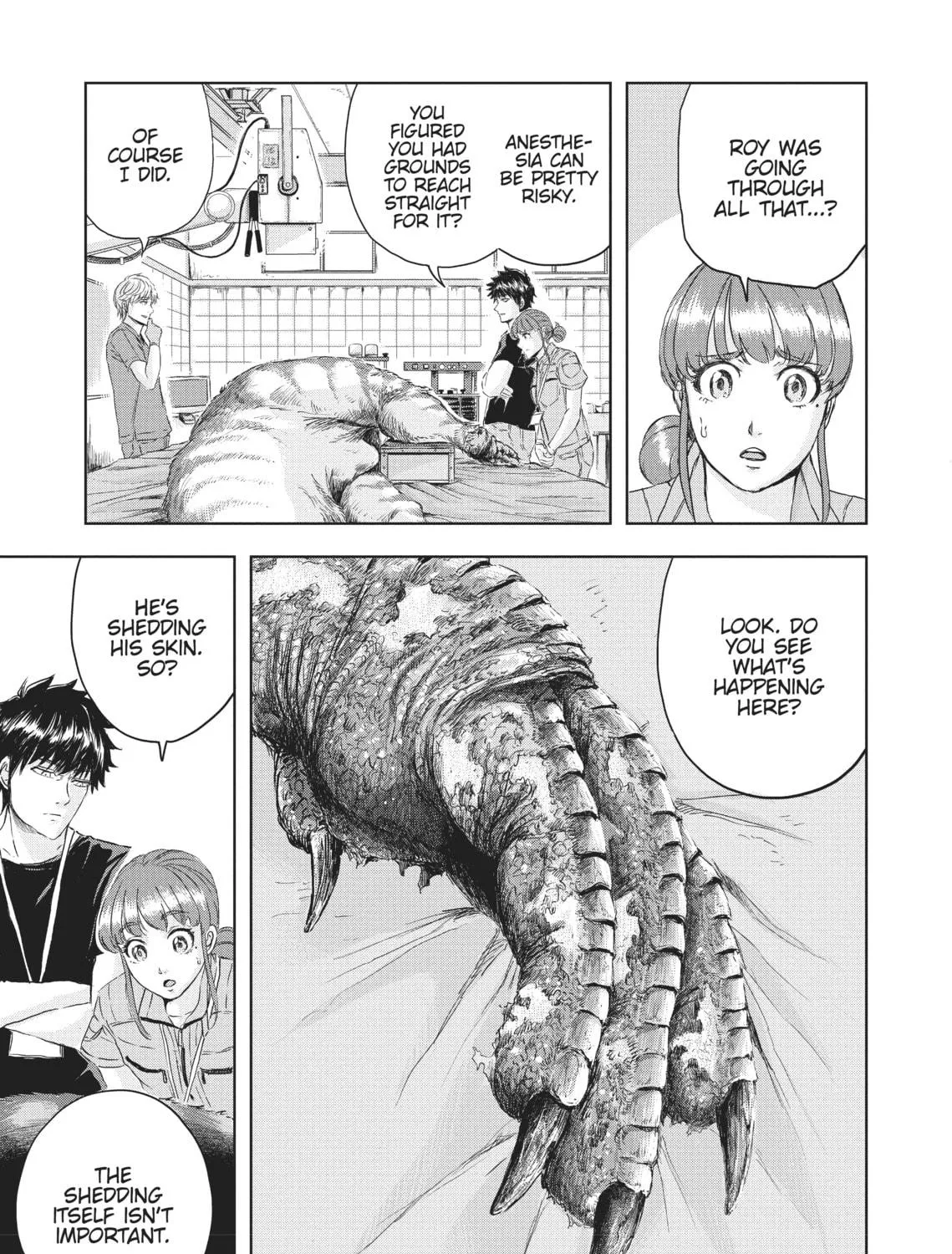 Read Dinosaur Sanctuary chapter 5 image 38 on Lezhin