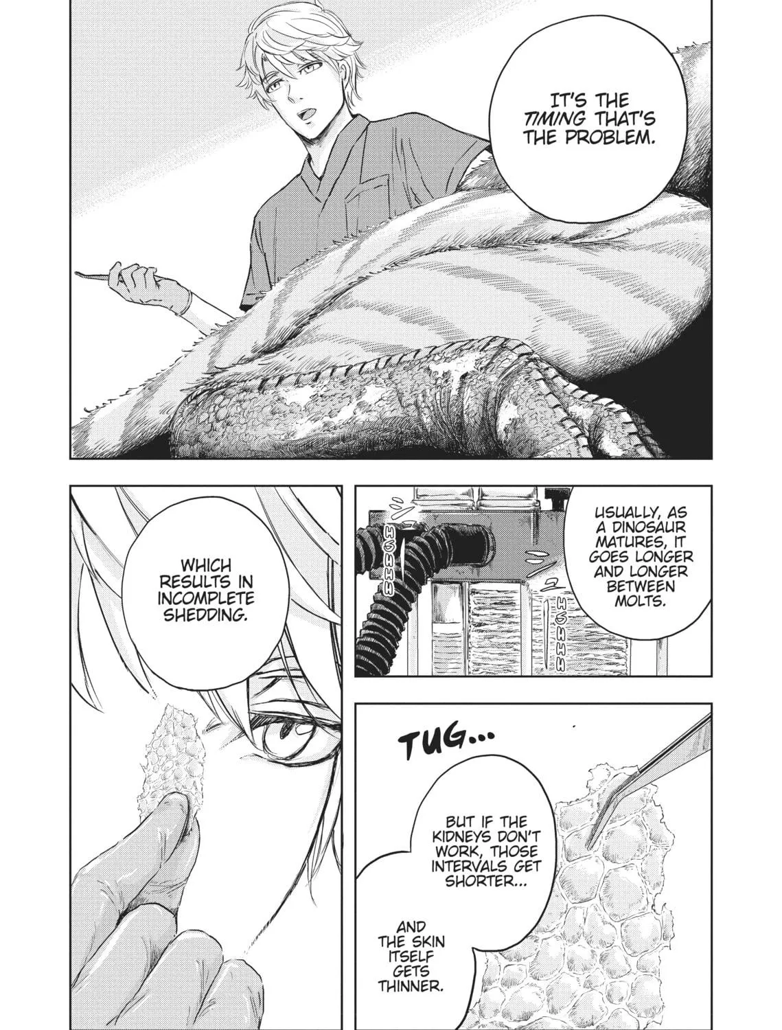 Read Dinosaur Sanctuary chapter 5 image 40 on Lezhin